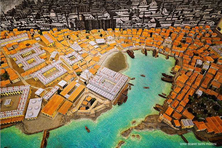 izmir ticaret tarihi müzesi izmir maketi 17. yüzyıl
